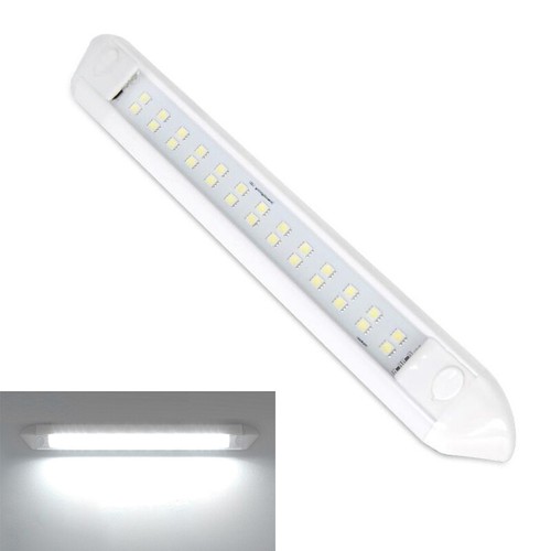 12V 10" RV LED Awning Light Trailer Boat Exterior Garden Porch Annex Strip Lamp - Picture 14 of 16