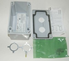 Stahlin Non-Metallic Enclosure PB 6x4x4 FG 2 Hole 4364644, P30EMS02X Made in USA