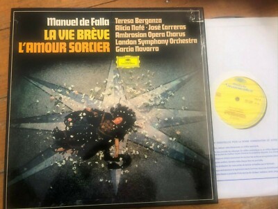 2707 108 De Falla La Vie Breve / L'Amour Sorcier / Navarra / LSO / 2 LP set