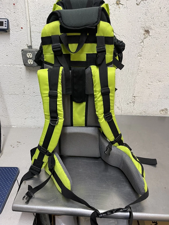 ClevrPlus Senderismo Portabebés Mochila Camping para Niño Pequeño, Verde Foto 3 de 4