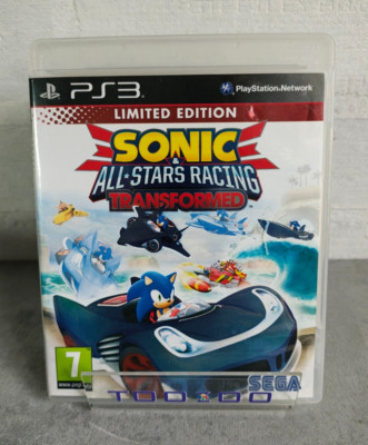 Sonic & All-Stars Racing Transformed Sony Playstation 3 PS3 Spiel GRATIS P&P