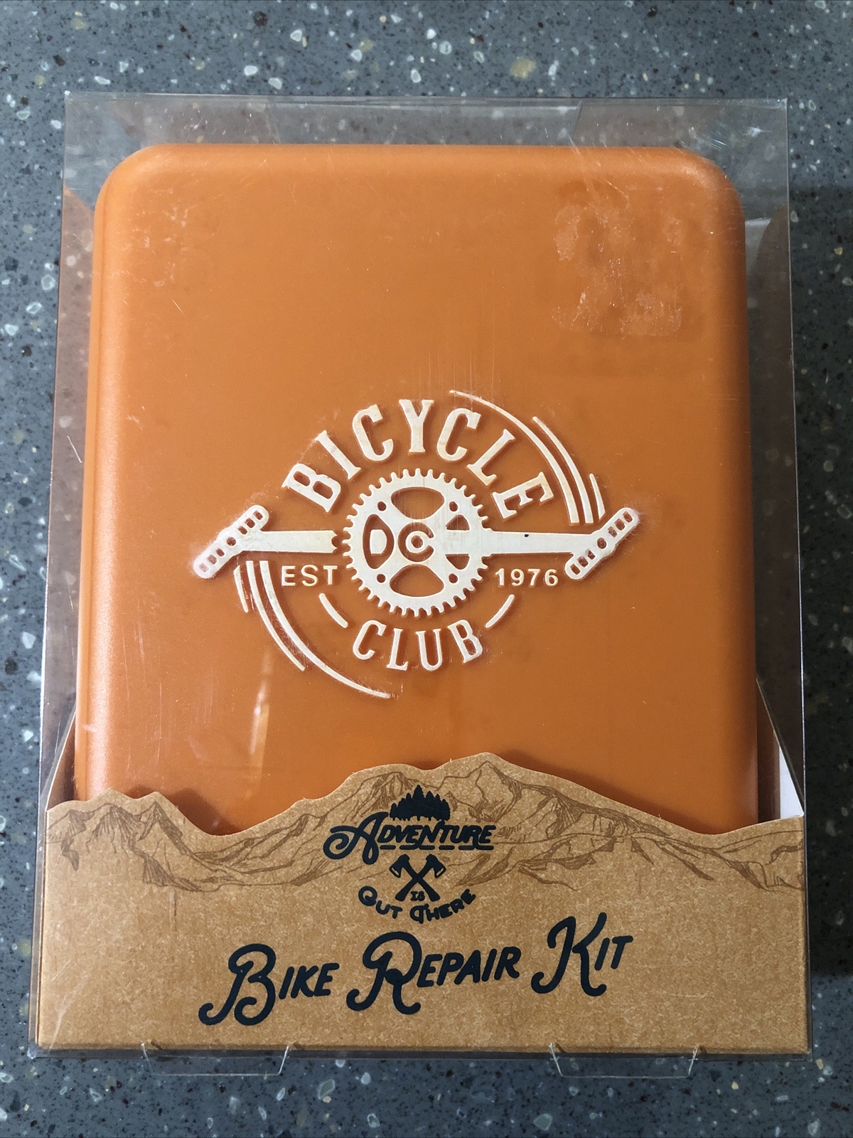 NEW! ADVENTURE BICYCLE CLUB BIKE REPAIR KIT Patches Multi-Tool & Bone ...