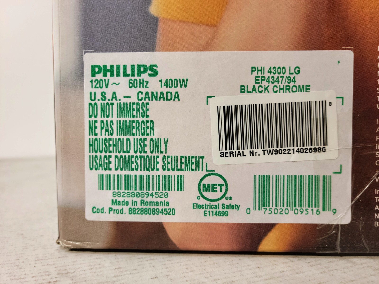 Philips EP4347/94 - Automatic Espresso 