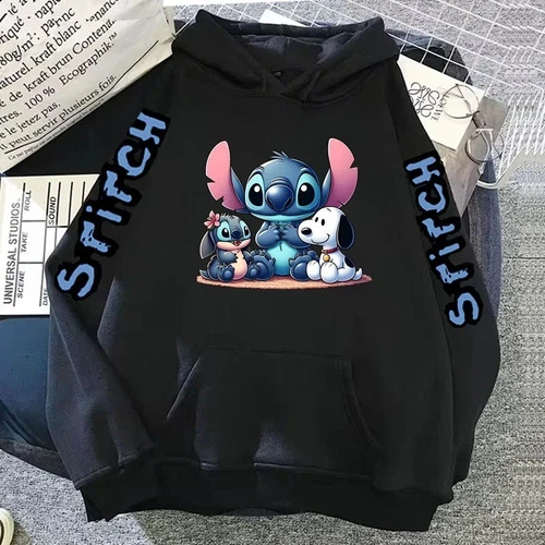 Disney Stitch Erwachsene Hoodie Winter Pullover für Jungen Mädchen Frauen Herren - Bild 19 von 19