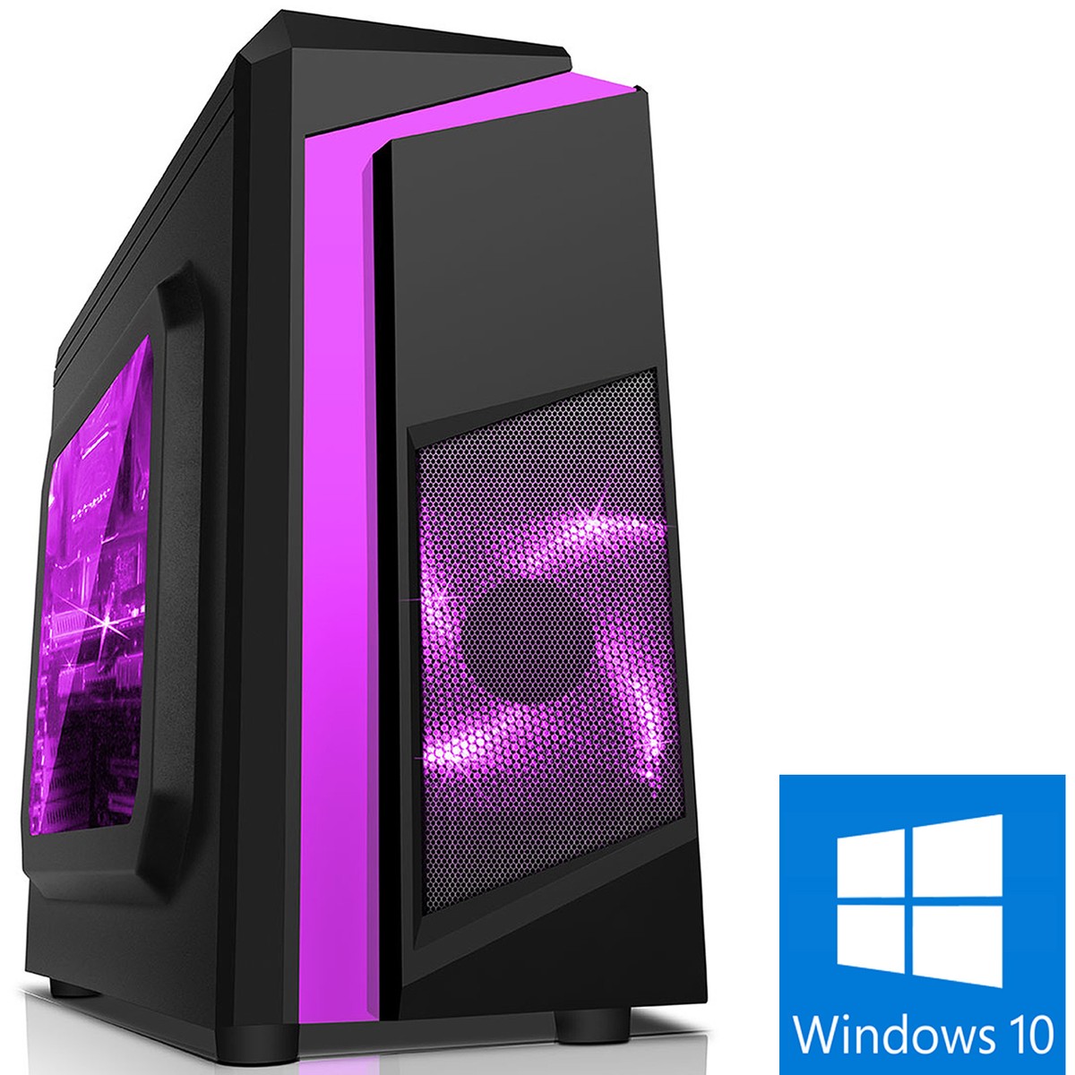 Ordinateur de bureau - AMD Ryzen 5 PRO 5655G - Radeon RX Vega 7 - 8Go