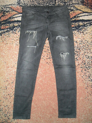 Mädchen Jeans Hose von Sisley | Gr. 150 | schwarz | sehr guter Zustand