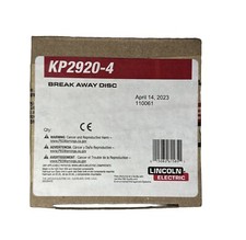 Lincoln KP2920-4 AutoDrive S Break-Away Disk.