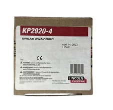 Lincoln KP2920-4 AutoDrive S Break-Away Disk.