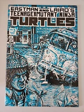 Teenage Mutant Ninja Turtles 3 1st Print Signed Eastman & Laird No Certificate