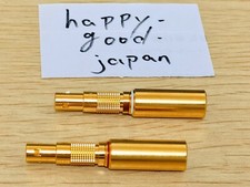 A pair of LEMO RCA-Camac Adapter Brand New, Swiss made for Mark Levinson Amps