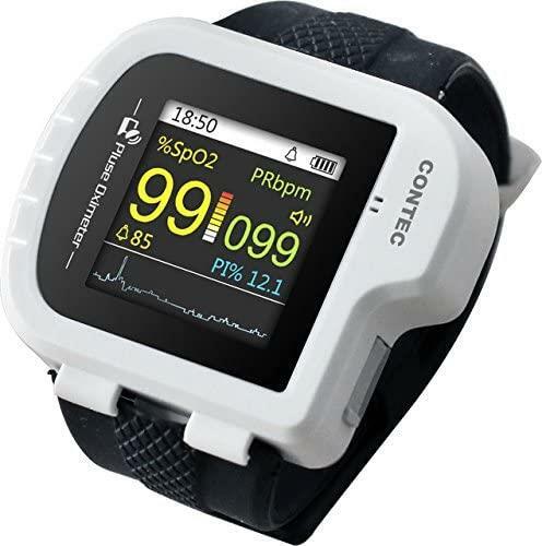 Contec Colour Wrist Watch Finger Pulse Oximeter CMS50I UK