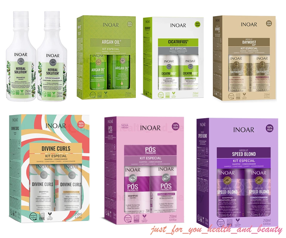 INOAR DUO SET SHAMPOO 250ml CONDITIONER 250ml