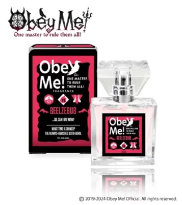 Obey Me! BEELZEBUB Fragrance Perfume 30ml w/ Character Card
