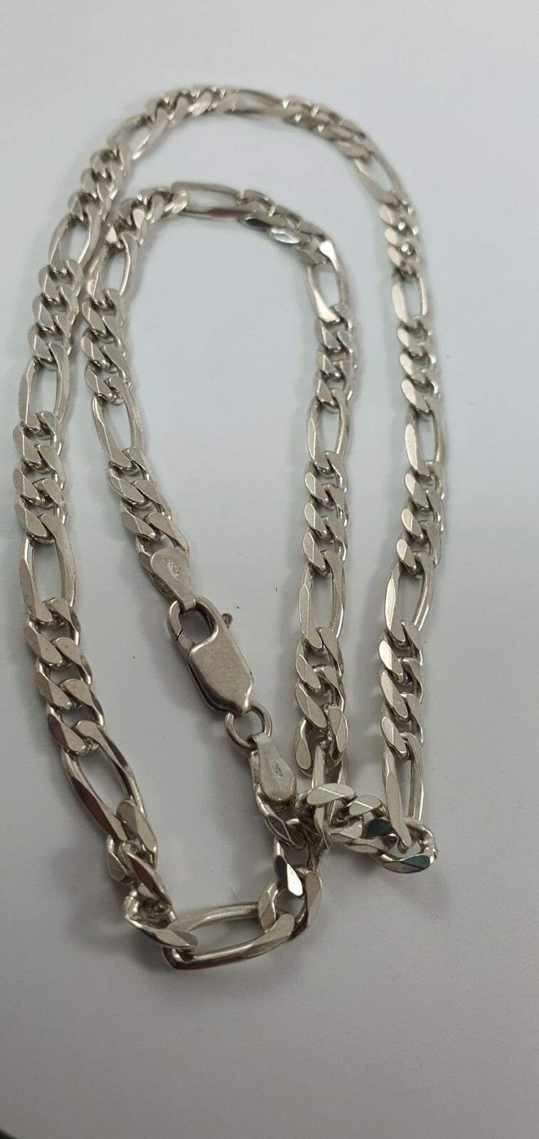 Photo 6 of Sterling Silver 925 Curb Chain Necklace 18" 21g, N69