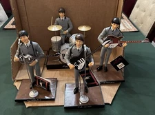 Beatles 1991 Hamilton Collection 10" Figures Dolls Complete Set Near Mint