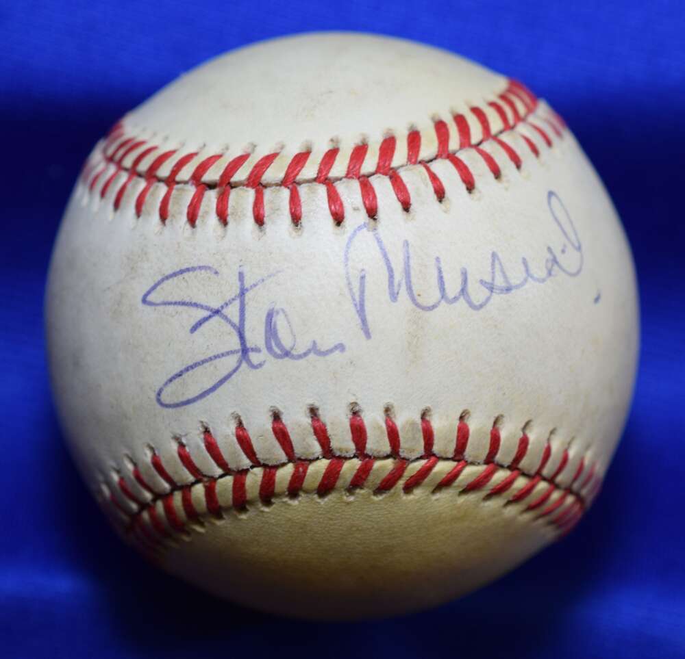 Stan Musial PSA DNA COA Autograph American League Signed Baseball