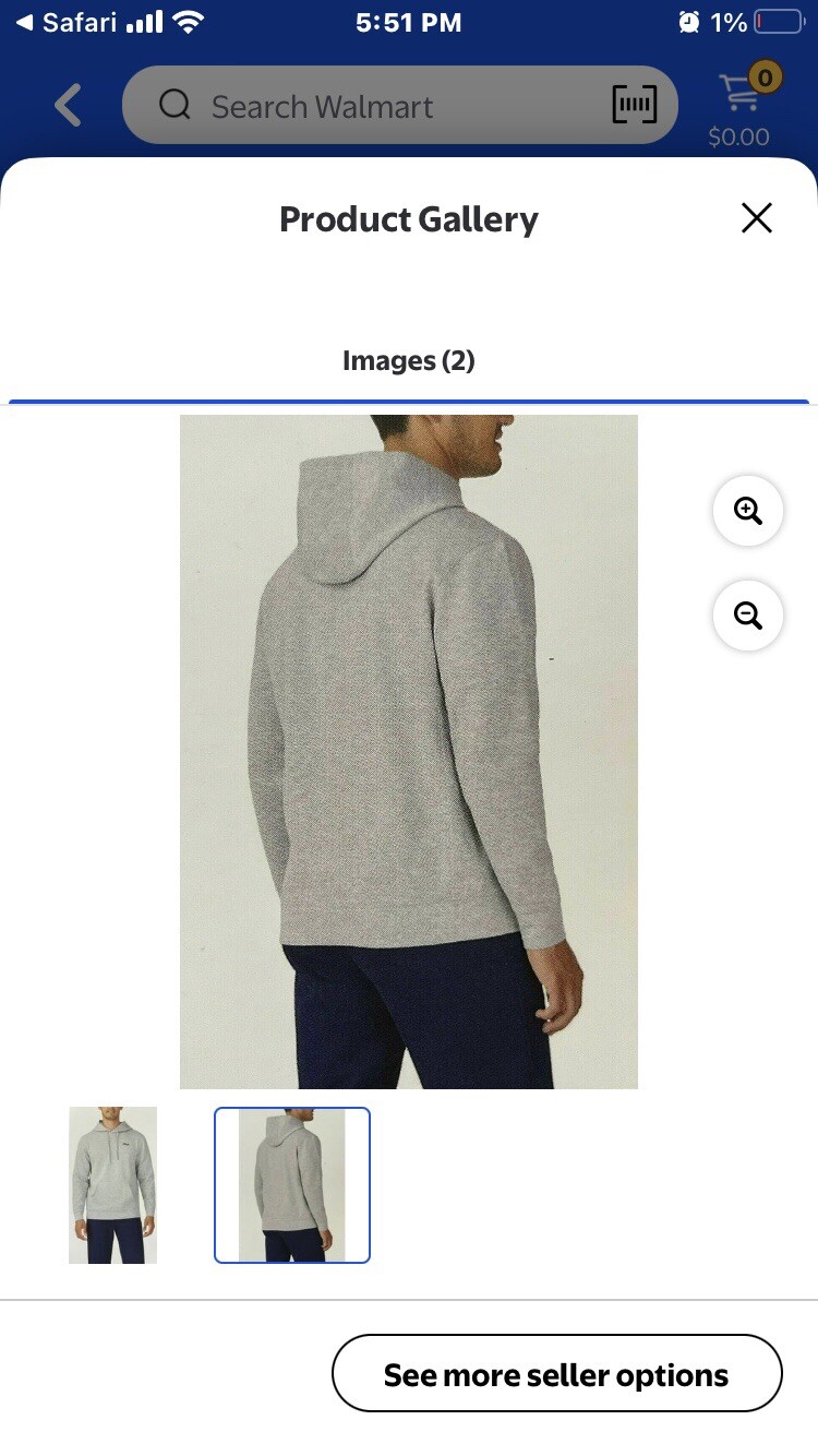 Felpa con cappuccio uomo FILA Performance colore grigio taglia large 10% a guerrieri feriti
