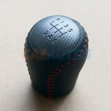 GENUINE LEATHER GEAR SHIFT KNOB AUTOMATIC FOR NISSAN JUKE NISMO RS 2011-2018
