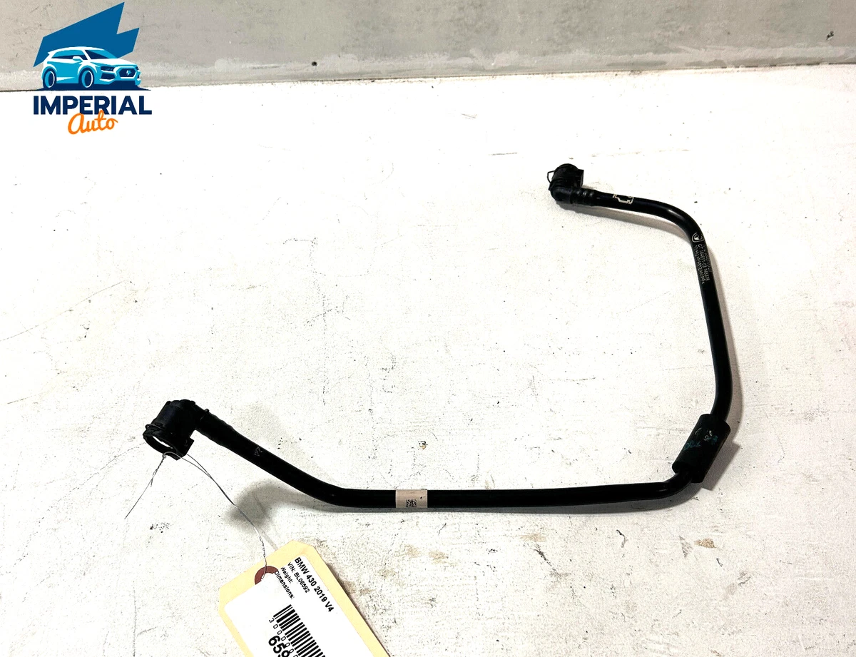 2017 - 2020 BMW 430I XDRIVE 2.0L COOLANT PIPE HOSE CYLINDER HEAD 