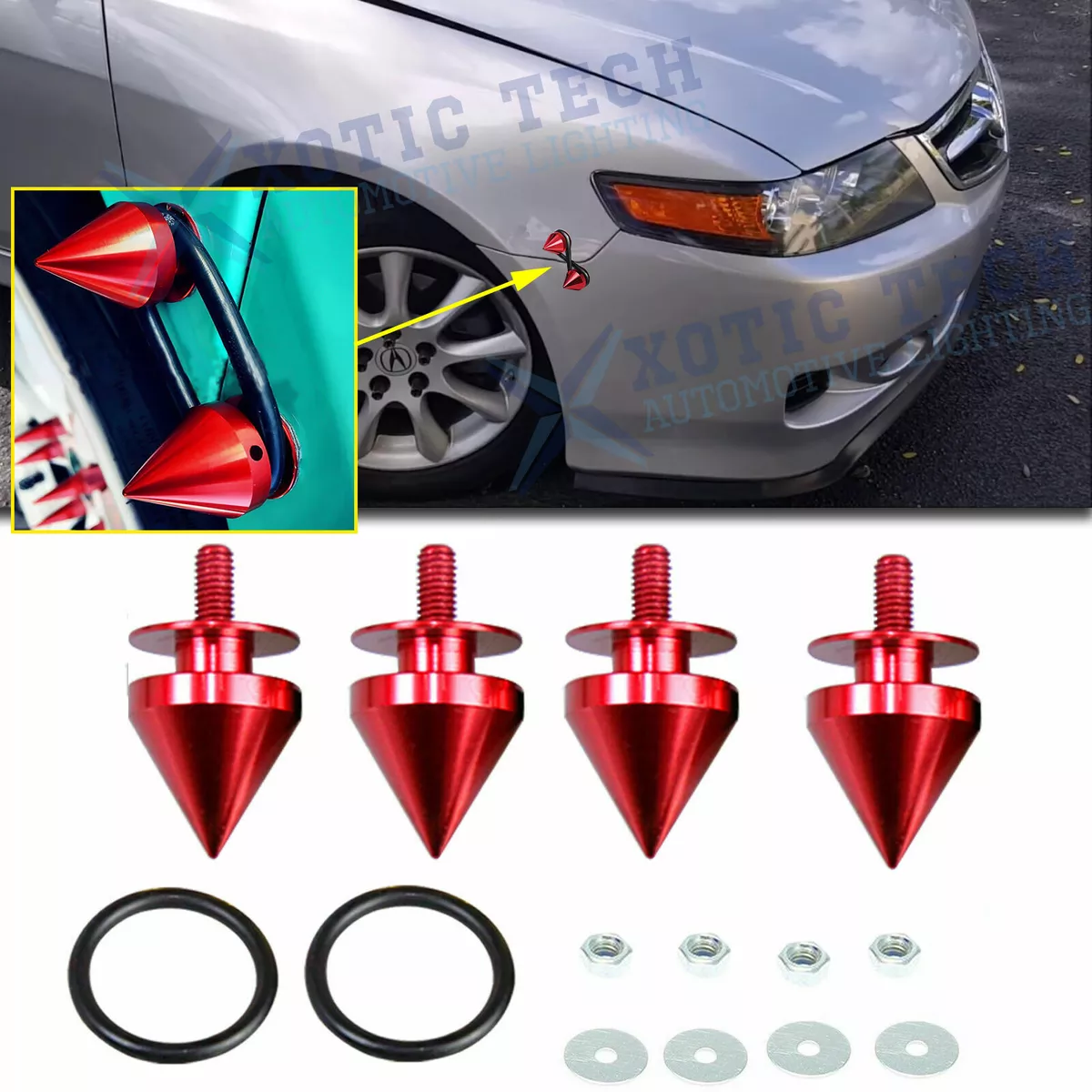 Bumper fasteners clearance