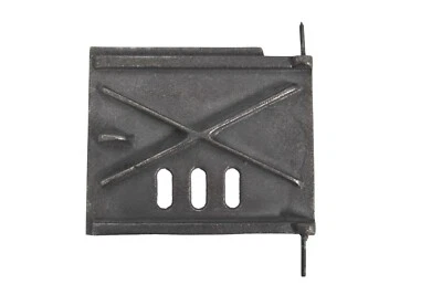 SEZAM Puerta de horno puerta de horno puerta de horno de azulejos hierro fundido puerta de enlace puerta de revisión 16,5 x 20 cm