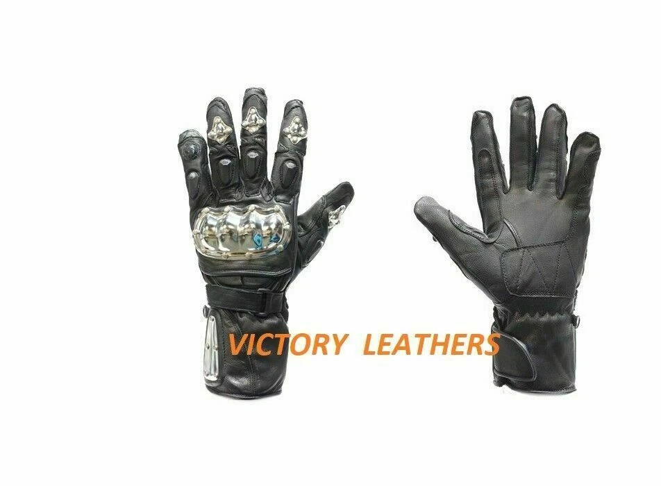 Metal hotsell motorcycle gloves