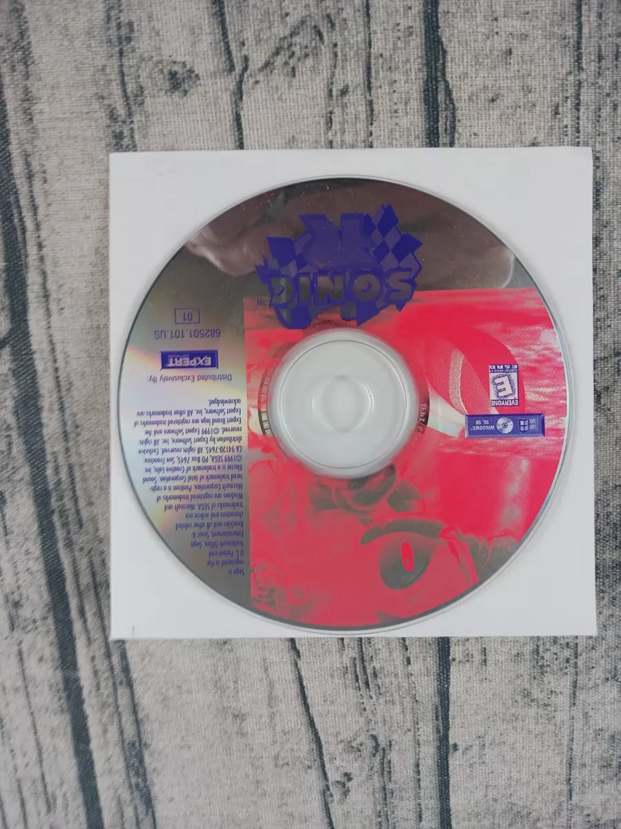 SONIC CD - SEGA PC COLLECTION COMPUTER CD-ROM VIDEO GAME WINDOWS 95/98