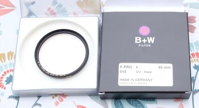 B+W 70107 filtre 010 diamètre 55mm 55 010 UV-Haze 1x E. F-PRO
