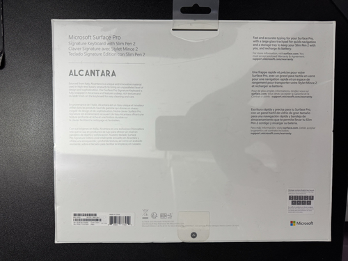 NEW Microsoft Surface Pro Signature Keyboard with Surface Slim Pen 2 PLATINUM - Picture 4 of 8