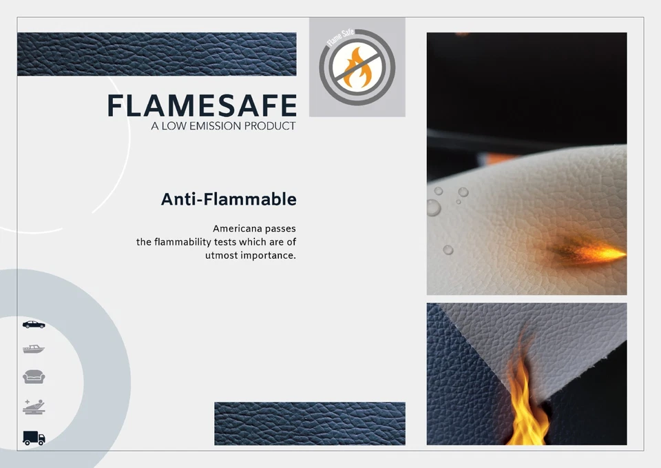 Tela de tapicería de vinilo de cuero falso interior automático perforado 54 pulgadas de ancho Foto 4 de 4