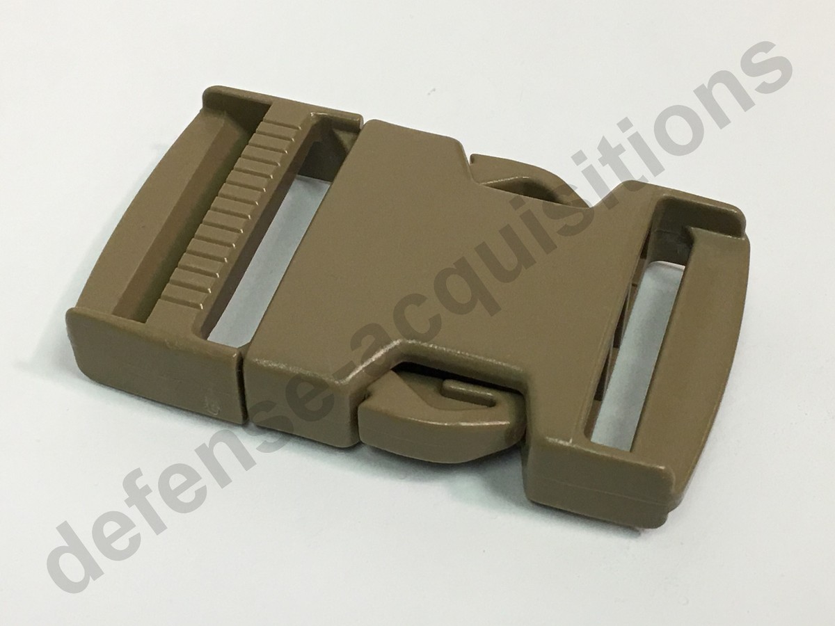 ITW NEXUS SR 1.5 Inch Side Release Single Adjust Buckle TAN