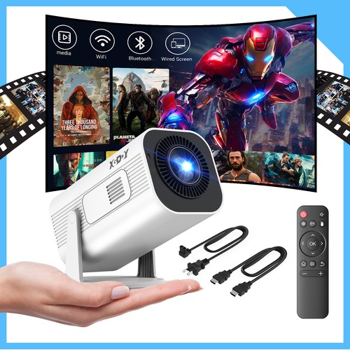 5G Smart LED Mini Projector Bluetooth WiFi Projector Home Theater Android & IOS - Picture 15 of 37