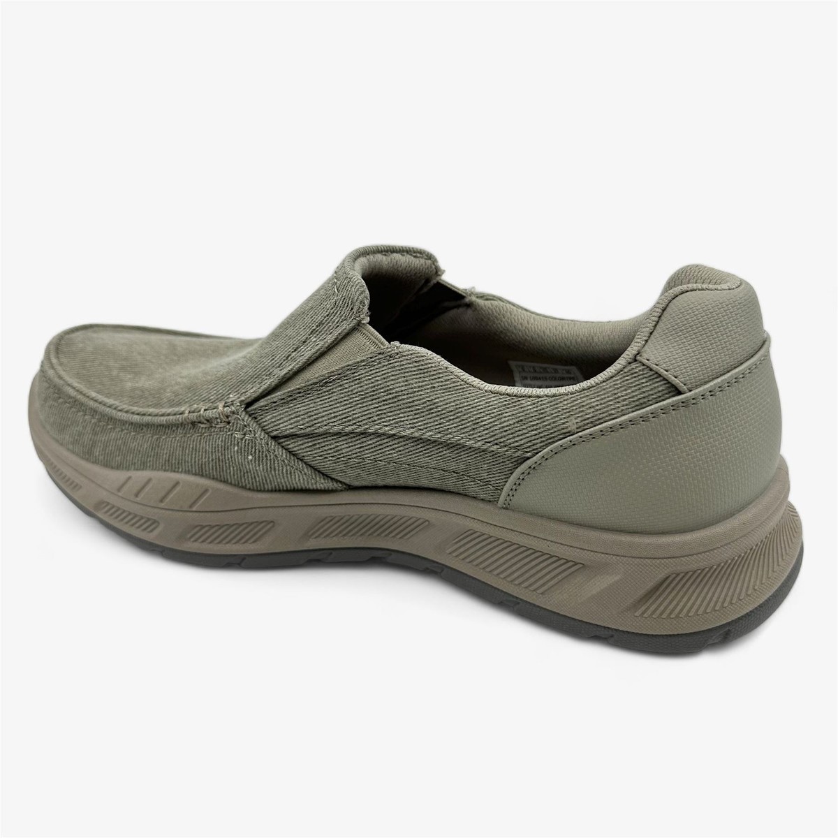 Skechers Cohagen Taupe Mens Casual Relaxed Fit Slip-On Size 9.5 New Amazon.com | Skechers Men main image 4