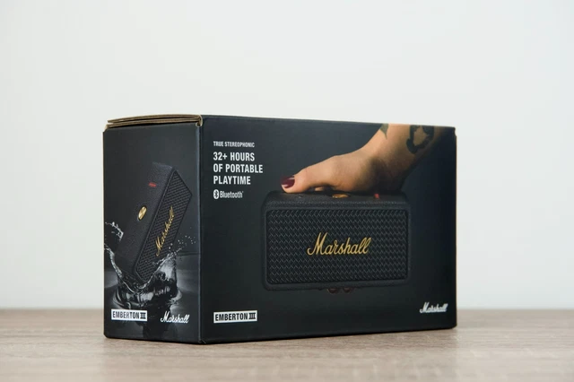Marshall Emberton III Portable Bluetooth Speaker Wireless IP67 Dust Water Resist