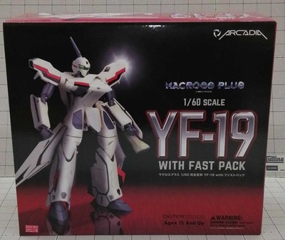 コミック・アニメ ARCADIA 1/60 YF-19 with Fast Pack Arcadia Complete Transformation 1/60 Yf-19 With Fast Pack Macross
