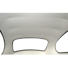 Volkswagen Beetle Headliner White Vinyl Non Perforated New