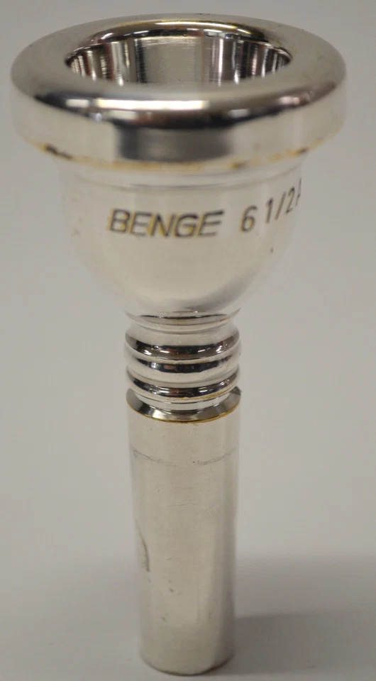 BOQUILLA TROMBÓN/EUFONIO BAJO BENGE 6 1/2AL-L USADA, VÁSTAGO GRANDE, ANUNCIO #2 Foto 2 de 4