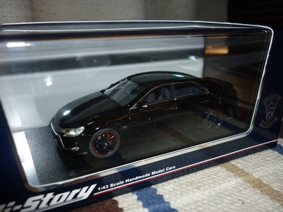 Hi-Story 1/43 Toyota Mark X 350S G's 2012 Black 734389 | eBay