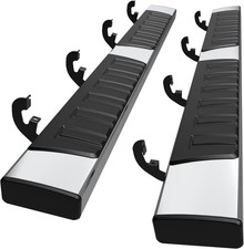 6.5 Inches Running Boards  Steps Compatible with 2019-2026 Chevy Silverado/GMC