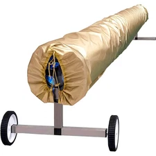 Pool Solar Reel Cover, Protective Cover for Solar Blanket Reels up to 18 FT W...