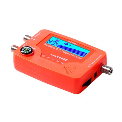 2-in-1-Satelliten Und TV-Signalfinder LCD-Digital-SatellitenfinderMit Kompass
