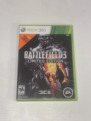 Xbox 360 Battlefield 3 Limited Edition Complete CIB