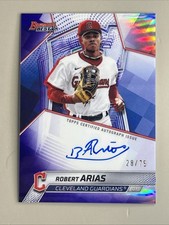 Robert Arias 2025 Bowman's Best RC Refractor Auto #B25-RA Guardians /75  I-7869