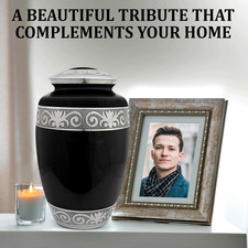 Cremation Urn for Ashes Adult Male and Female - Large Funeral Urns for Human ...