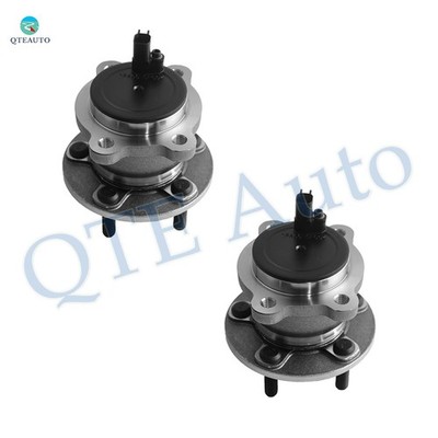 2 Rear Wheel Hub Bearing Assembly To 2013-2018 Ford C-MAX without Parking Assist