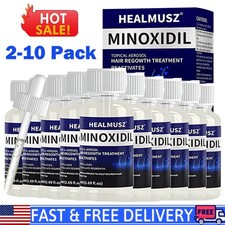 Minoxidil 5 Topical Solution for Men Hair Regrowth, Reactivates Hair Follicles