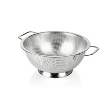 Colander Stainless Steel 3quart Strainer For Kitchen Food Dishwasher Safe