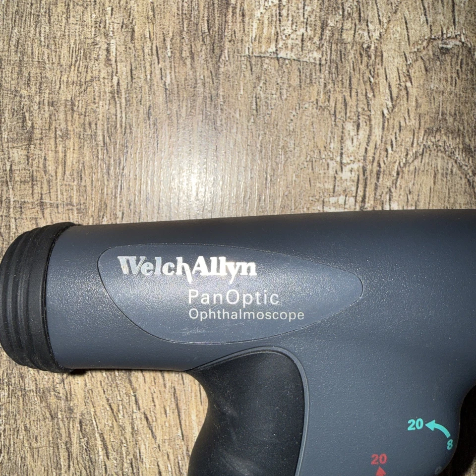 Welch Allyn PanOptic 3,5 В галогенный офтальмоскоп HPX только головка с наглазником # 11810 - Изображение 2 из 4