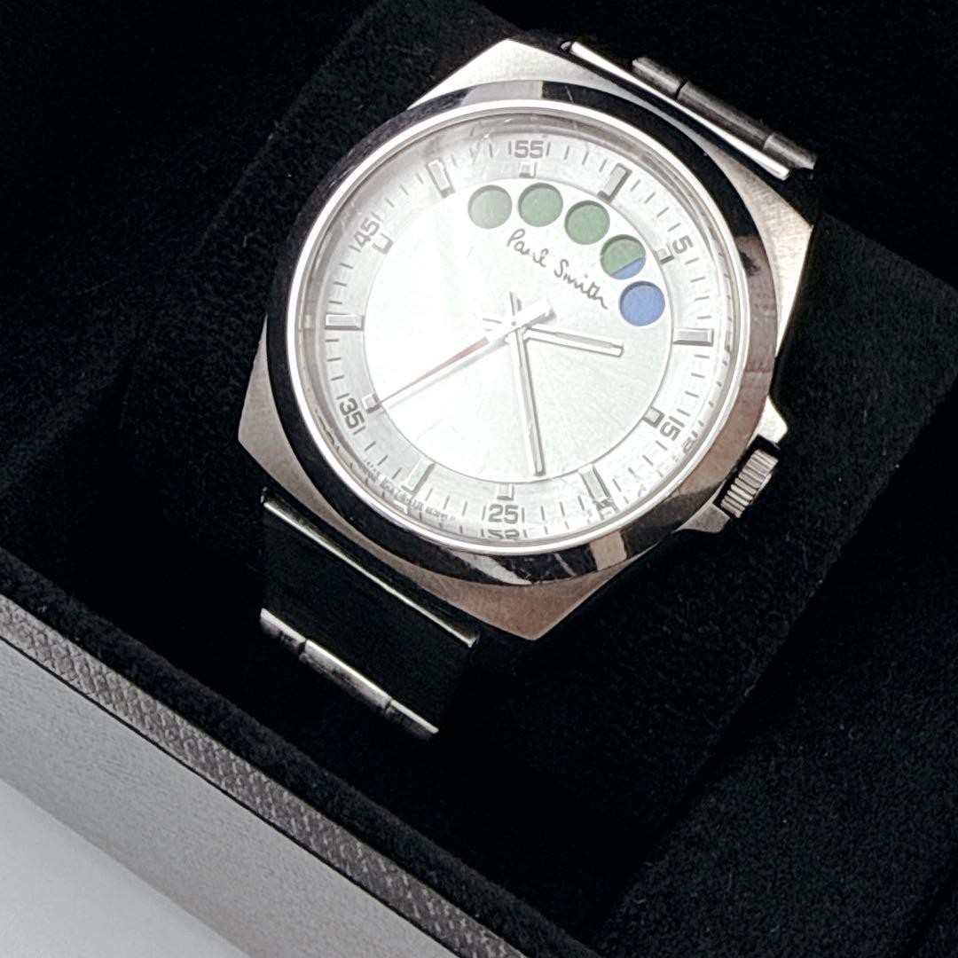 Paul Smith Five Eyes Watch Rectangular Silver Swe… - image 16