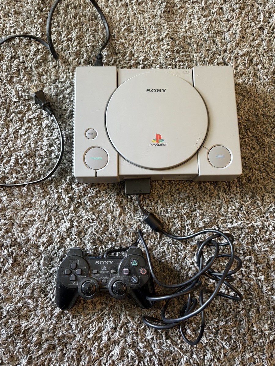 Sony PlayStation 1 PS1 Original Console System - Tested and Works